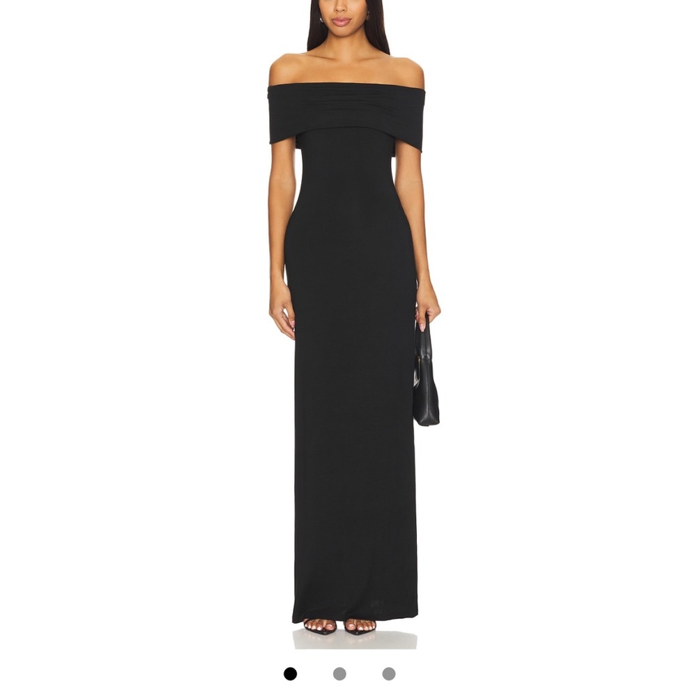 Elegant Black One-Shoulder Dress